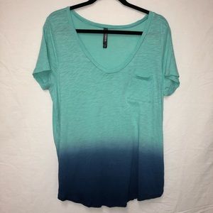 Torrid Ombré Tee (size 0)